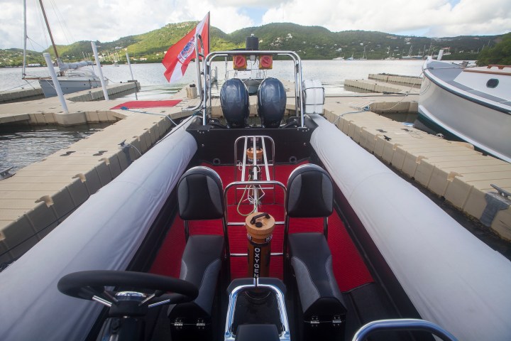 a train parked at a dock