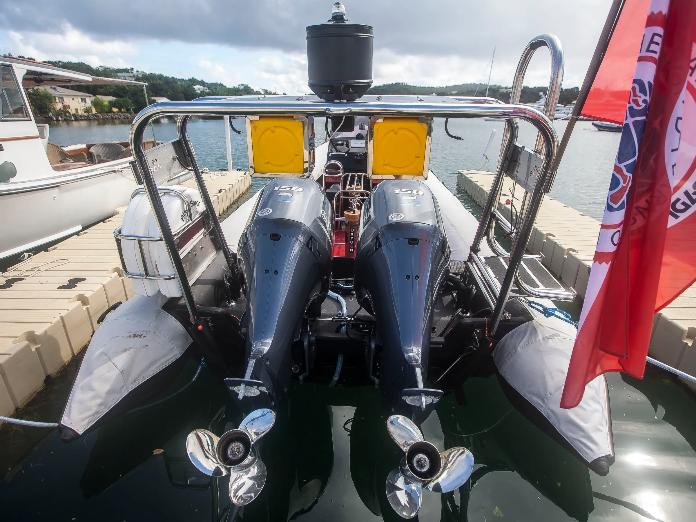 a boat sitting next to a body of water
